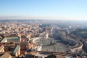 Vatikan, Ausblick vom Petersdom
