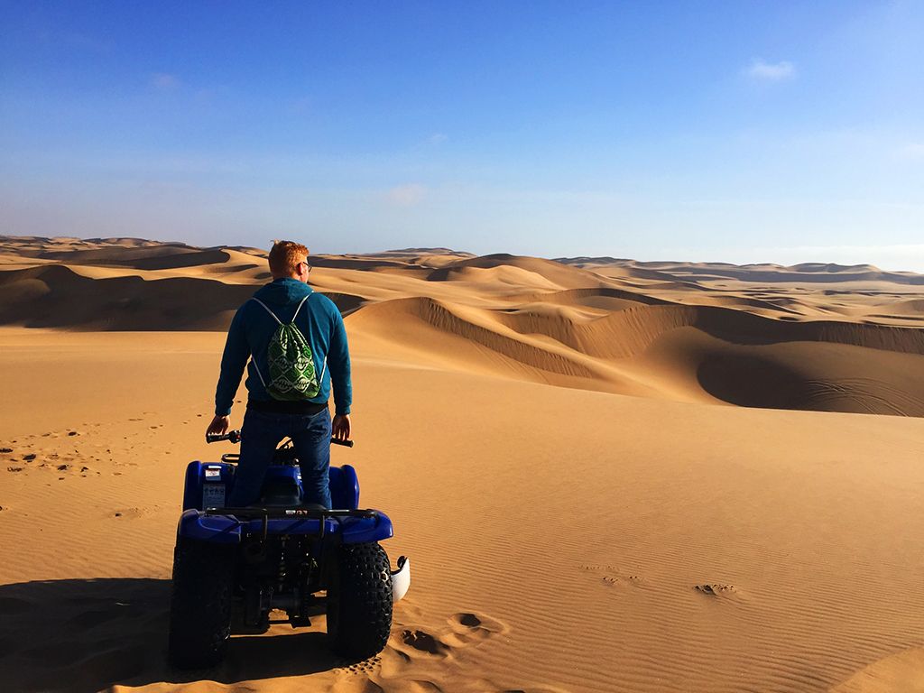 Quadfahren in der Namib-Wüste